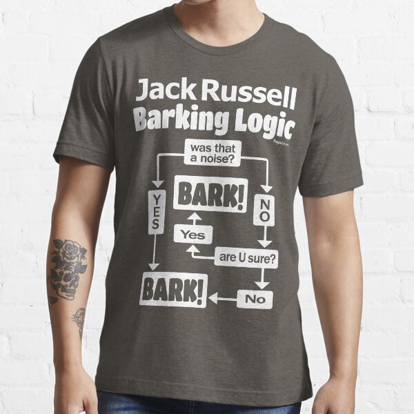 Item preview, Jack Russell Terrier Barking Logic designed and sold by doggination.