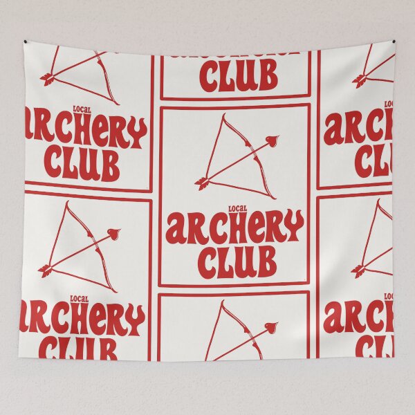 Item preview, Red Local Archery Club - Cupid Edition designed and sold by petiteToulon.