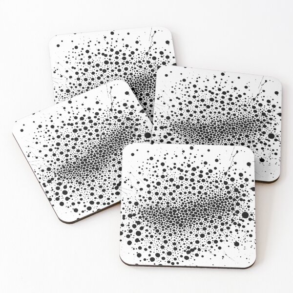 Item preview, Monochrome Rainfall: Abstract Art designed and sold by Tony Anastasi.