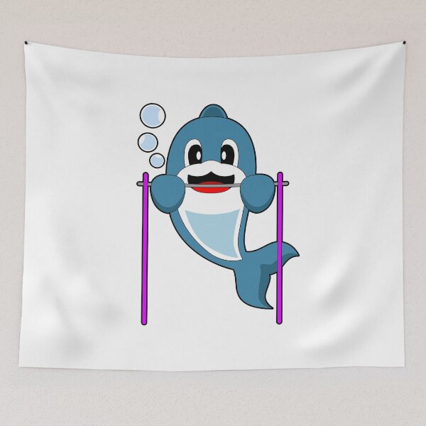 Item preview, Dolphin Bodybuilder Pull ups designed and sold by Snabdesign84.