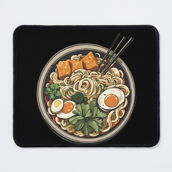 Item preview, Delicious Ramen – Noodles with Tofu and Egg designed and sold by Prime-Studio.