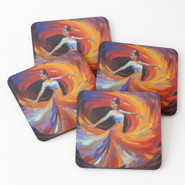Item preview, Flamenco Dancer spinning in Graffiti Abstract Style  designed and sold by Boxing Kangaroo Retail Company.
