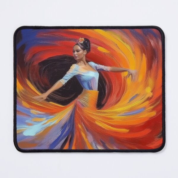 Item preview, Flamenco Dancer spinning in Graffiti Abstract Style designed and sold by Boxing Kangaroo Retail Company.