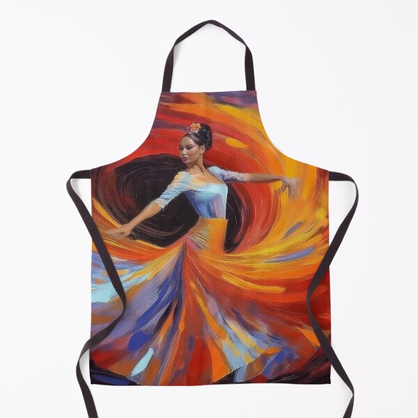 Item preview, Flamenco Dancer spinning in Graffiti Abstract Style designed and sold by Boxing Kangaroo Retail Company.