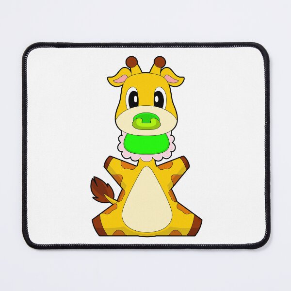 Item preview, Giraffe Baby Pacifier Bib designed and sold by Snabdesign84.