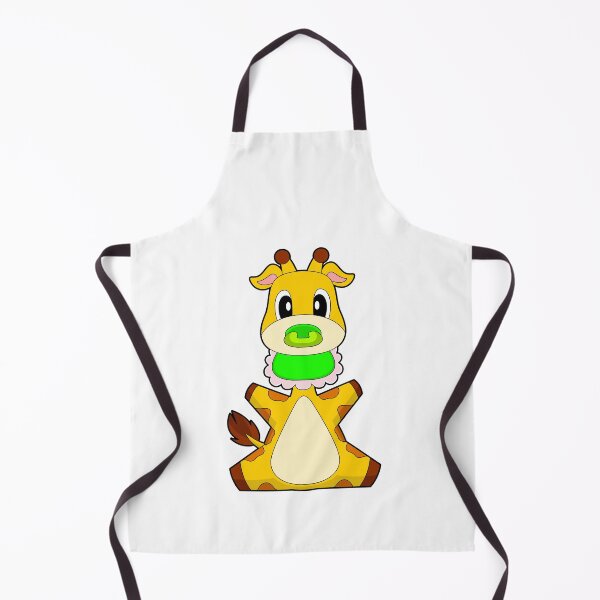 Item preview, Giraffe Baby Pacifier Bib designed and sold by Snabdesign84.
