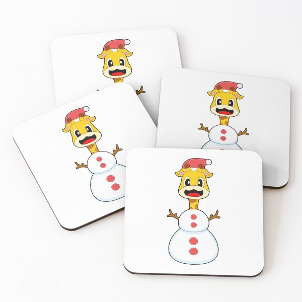 Item preview, Giraffe Christmas Snowman designed and sold by Snabdesign84.