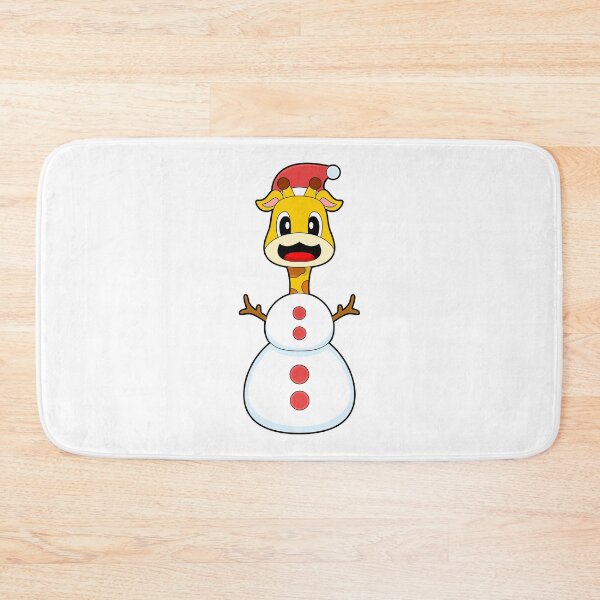 Item preview, Giraffe Christmas Snowman designed and sold by Snabdesign84.