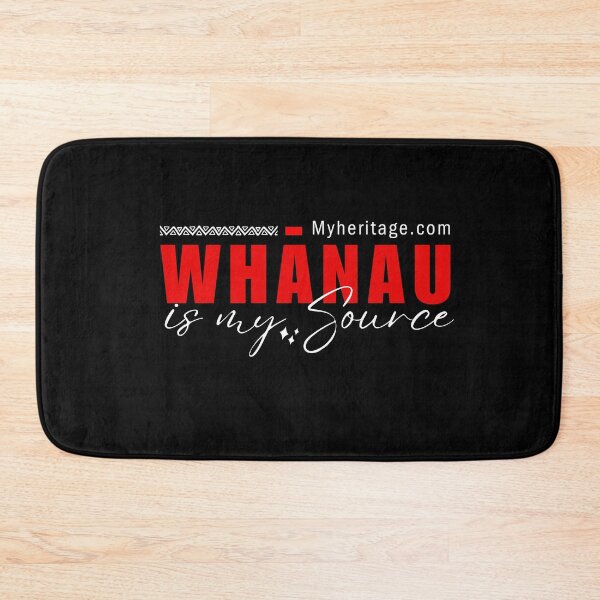 Item preview, Whānau is My Source - Māori Ancestry Design (Red) designed and sold by 2-Tama-Toi.