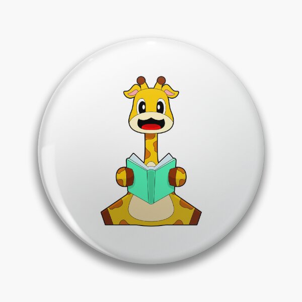 Artikelvorschau, Giraffe Nerd Buch entworfen und verkauft von Snabdesign84.