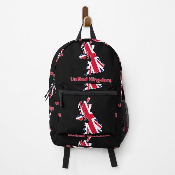 Item preview, United Kingdom Map with Union Jack Flag Overlay - Iconic UK Design designed and sold by Michael van der Hoorn.