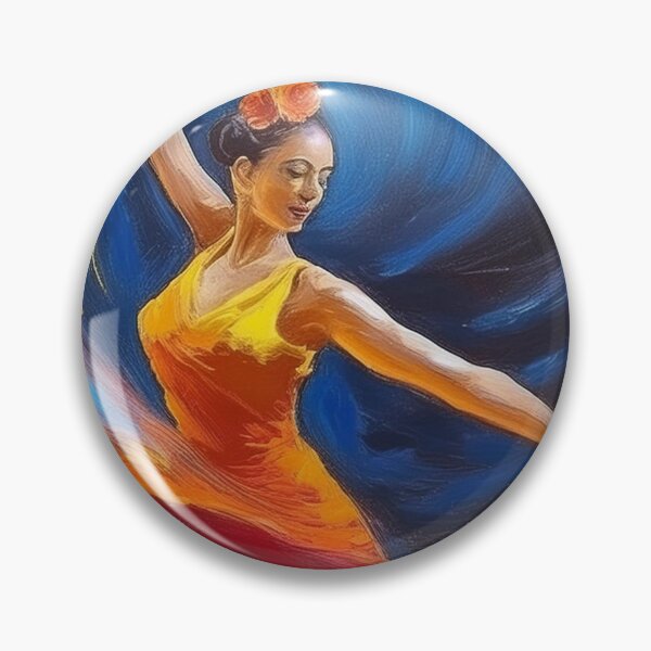 Item preview, Flamenco Dancer spinning in Graffiti Abstract Style  designed and sold by Boxing Kangaroo Retail Company.