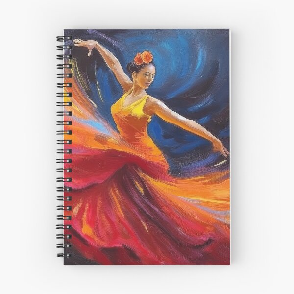 Item preview, Flamenco Dancer spinning in Graffiti Abstract Style  designed and sold by Boxing Kangaroo Retail Company.