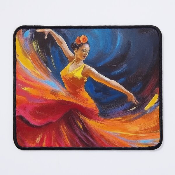 Item preview, Flamenco Dancer spinning in Graffiti Abstract Style  designed and sold by Boxing Kangaroo Retail Company.