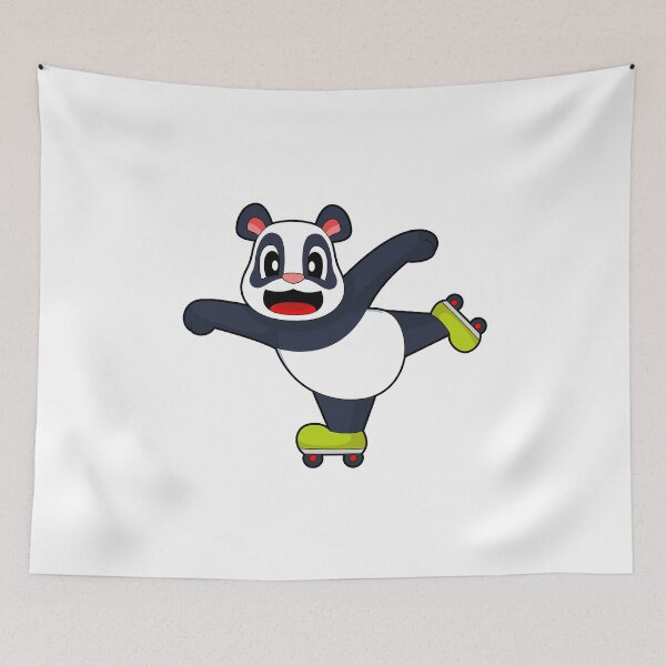 Item preview, Panda Inline skating Roller skates designed and sold by Snabdesign84.