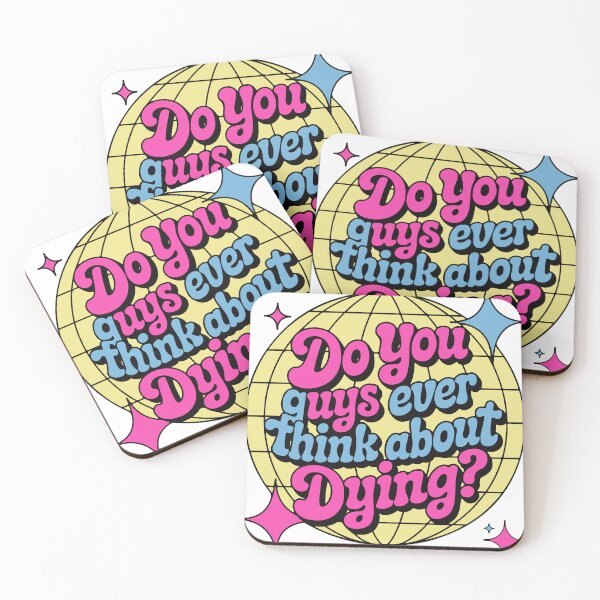 Item preview, Do You Ever Think About Dying? designed and sold by rich4Design.