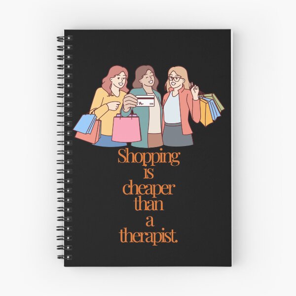 Item preview, Shopping Therapy: Humorous Design for Shopaholics designed and sold by hallwell.