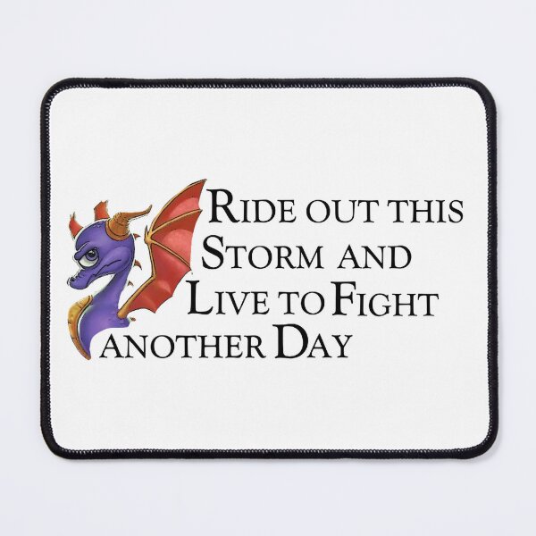 Item preview, The Legend of Spyro - Ride out this storm and live to fight another day - Colored designed and sold by xayris.