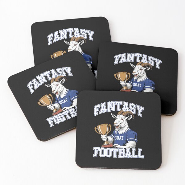 Item preview, Fantasy Football GOAT Champion Cartoon Design designed and sold by w1ckerman.