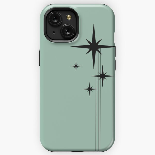 Item preview, 1950s Atomic Age Retro Starburst in Mint Green and Black designed and sold by kierkegaard.