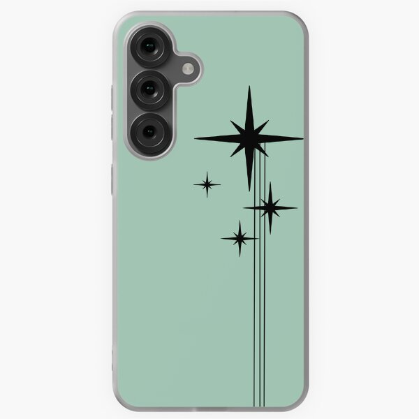 Item preview, 1950s Atomic Age Retro Starburst in Mint Green and Black designed and sold by kierkegaard.