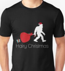 Hairy Christmas | Bigfoot Sasquatch Unisex T-Shirt