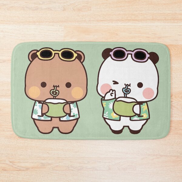 Item preview, Bubu and Dudu On Vacation Drink Coconut Juice designed and sold by PandaBearShop.