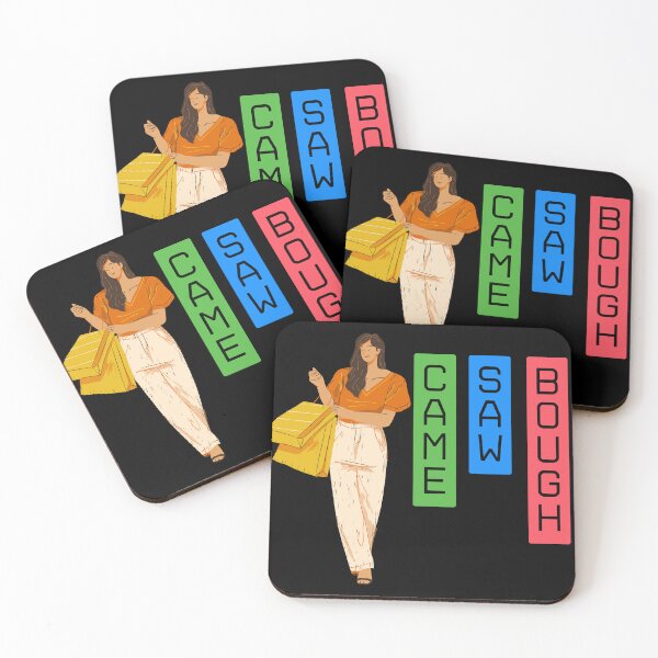 Item preview, Came, Saw, Bought: Stylish Shopping Statement designed and sold by hallwell.