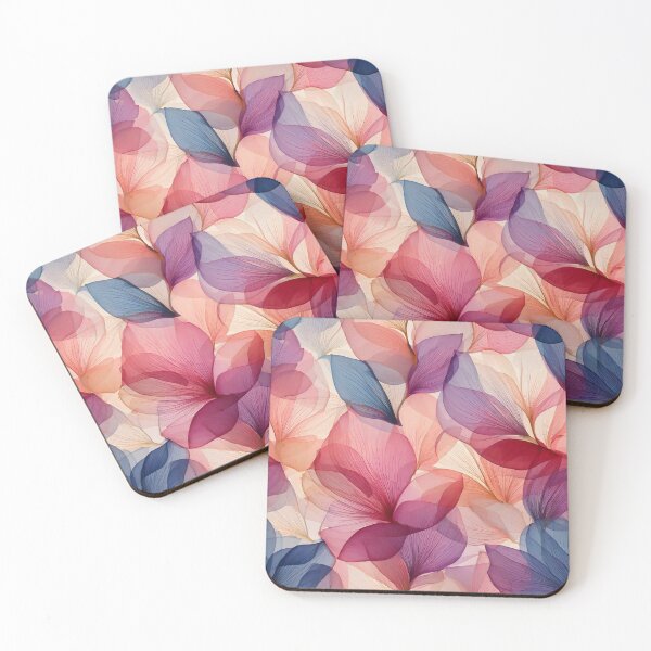Item preview, Floral Oversized petal shapes creating a soft ethereal pattern designed and sold by Designbes.