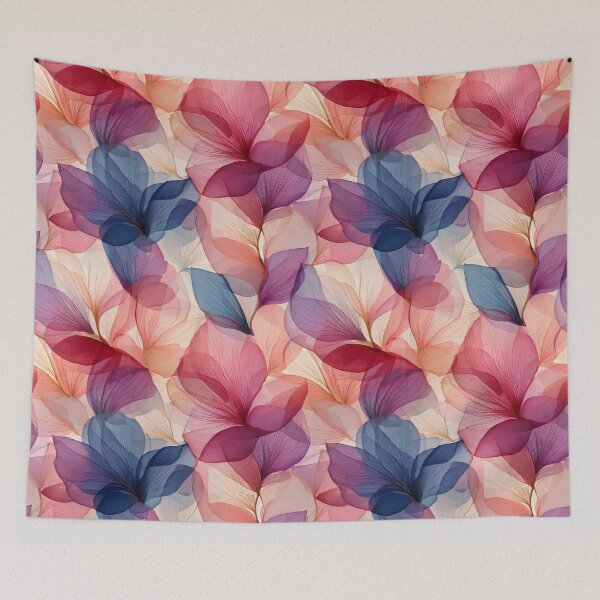 Item preview, Floral Oversized petal shapes creating a soft ethereal pattern designed and sold by Designbes.