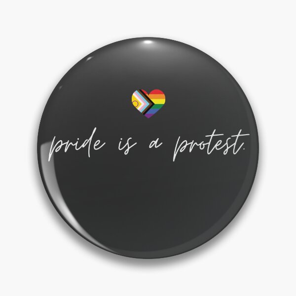Item preview, Pride is a Protest: Rainbow Heart Design designed and sold by Solidarityandco.