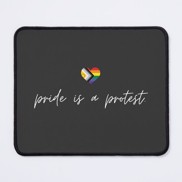 Item preview, Pride is a Protest: Rainbow Heart Design designed and sold by Solidarityandco.