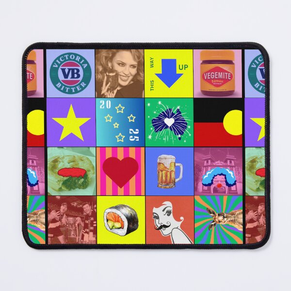 Item preview, POP ART BOARD #1 AUSTRALIA, ICONIC designed and sold by AASparksDesigns.