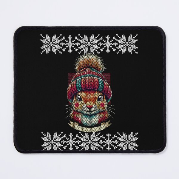 Item preview, Winter Squirrel With Hat designed and sold by LuminOrb.
