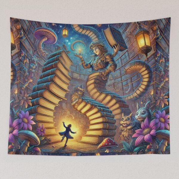 Item preview, Library of Infinite Whimsy: The Living Bookshelf designed and sold by Meta2Physical.