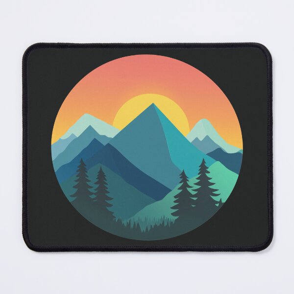 Item preview, Mountian Sunset designed and sold by xiao xuans.