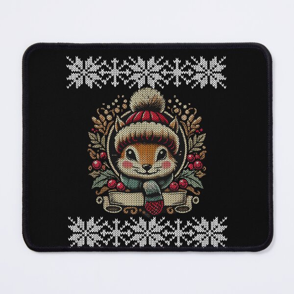 Item preview, Winter Squirrel Illustration designed and sold by LuminOrb.