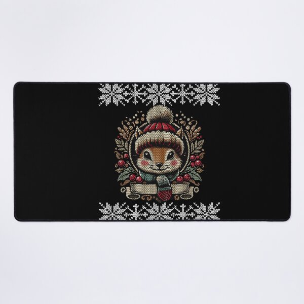 Item preview, Winter Squirrel Illustration designed and sold by LuminOrb.