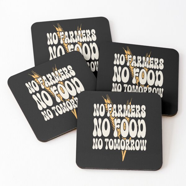Item preview, NO FARMERS NO FOOD NO TOMORROW farming we stand with the farmers design designed and sold by Jt41.