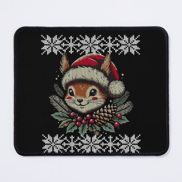 Item preview, Christmas Squirrel Knitting Pattern designed and sold by LuminOrb.