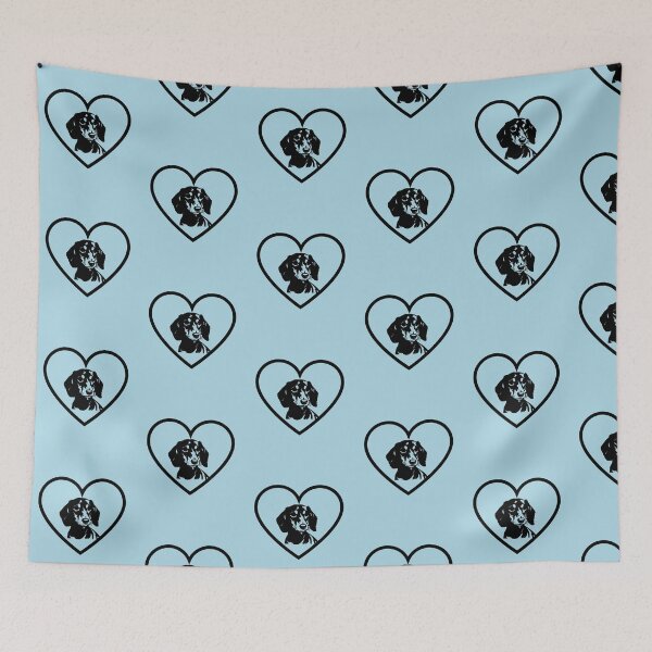Item preview,  Dachshund Love Heart Silhouette designed and sold by LovingPresence.