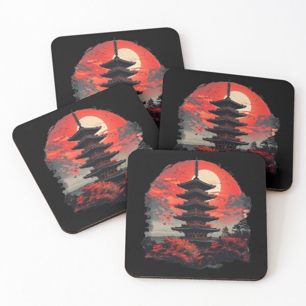 Item preview, Japanese Pagoda designed and sold by Myra365Art.