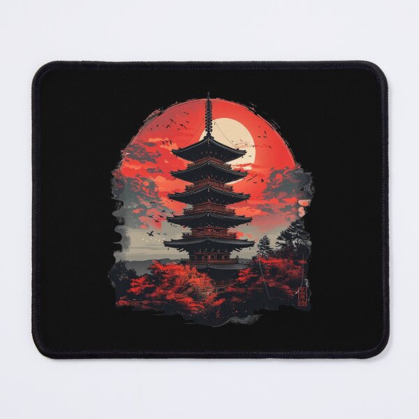 Item preview, Japanese Pagoda designed and sold by Myra365Art.