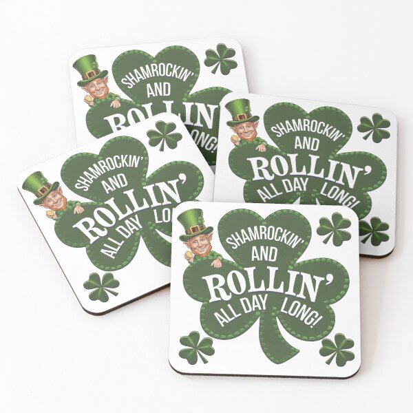 Item preview, Shamrockin and Rollin All Day Long Valentines Day Design designed and sold by Peter Stawicki.