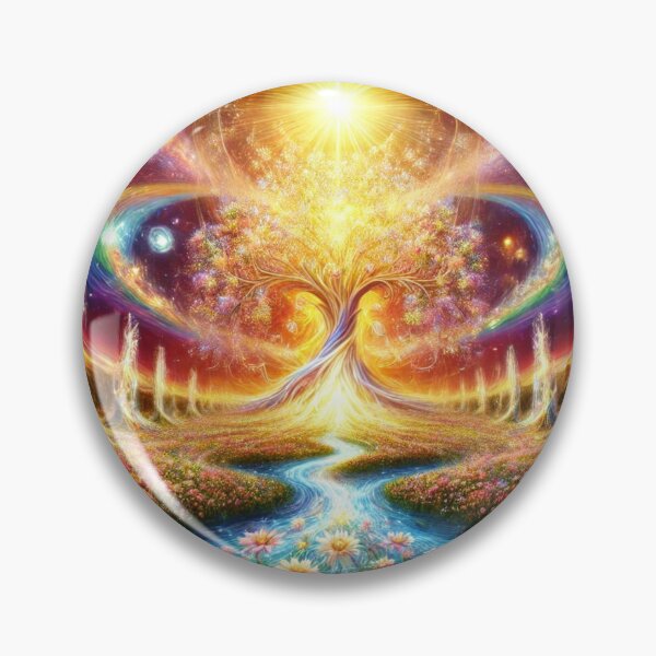 Item preview, Rainbow Tree of Life: A Cosmic Garden of Light designed and sold by Meta2Physical.