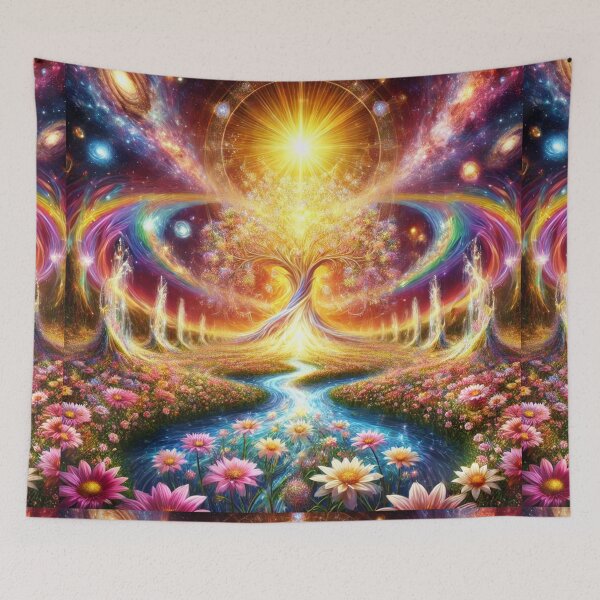 Item preview, Rainbow Tree of Life: A Cosmic Garden of Light designed and sold by Meta2Physical.