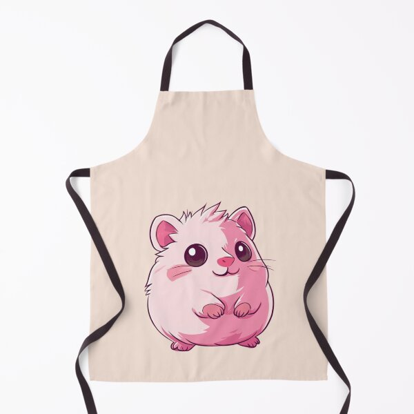 Item preview, Kawaii Fluffy Pink Hamster  designed and sold by MOONE FLOWER.