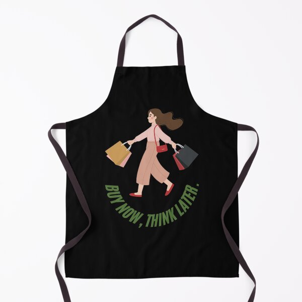 Item preview, Buy Now, Think Later - Fun Shopping Design designed and sold by hallwell.