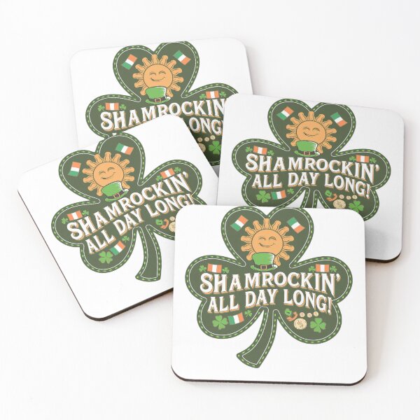 Item preview, Shamrockin All Day Long St Patricks Day Design designed and sold by Peter Stawicki.