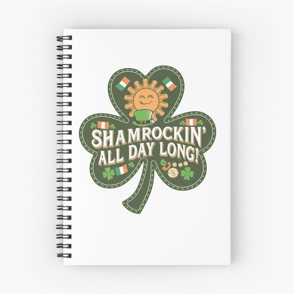 Item preview, Shamrockin All Day Long St Patricks Day Design designed and sold by Peter Stawicki.